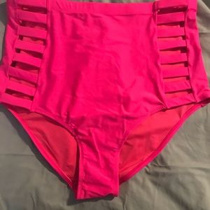 HOT PINK FOREVER 21 PLUS 2X/3X BIKINI